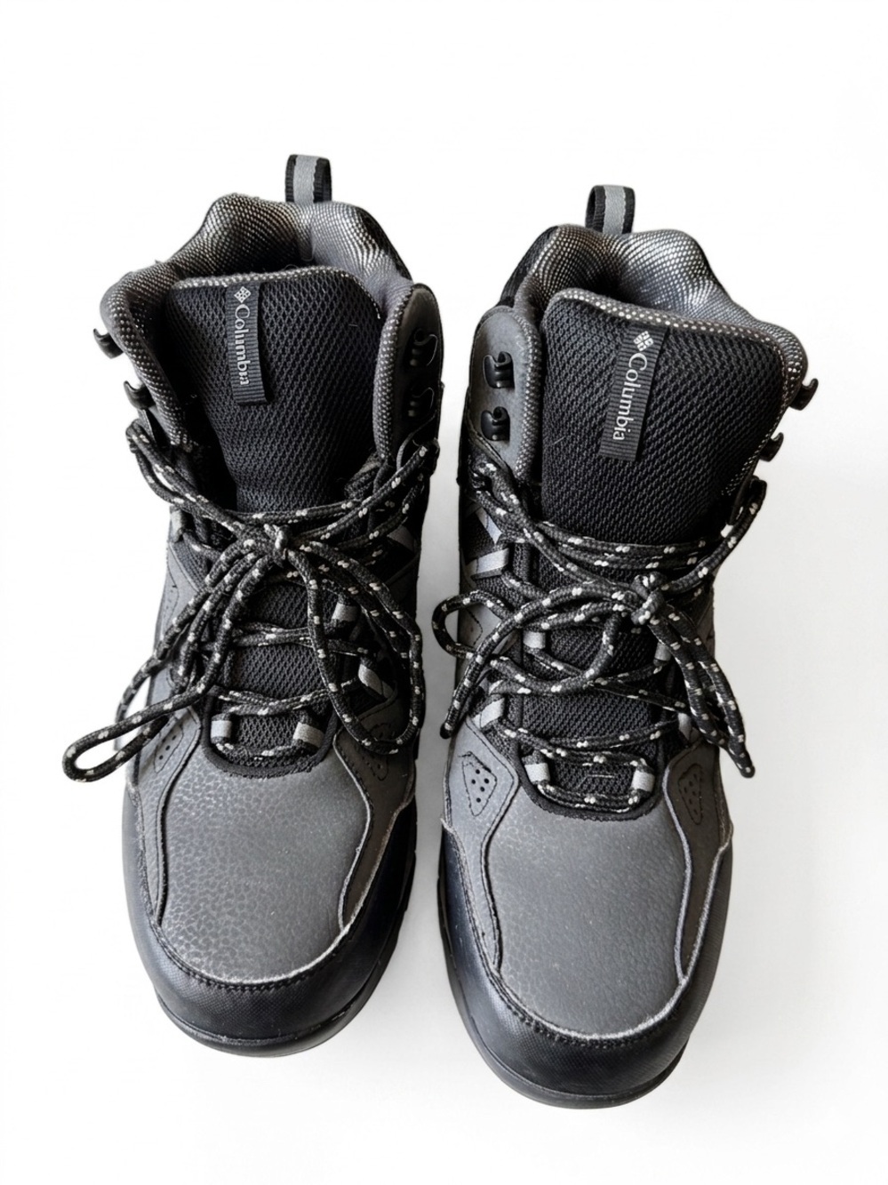 Columbia Men’s Newton Ridge Plus II Waterproof Hiking Shoes - Black/Gray